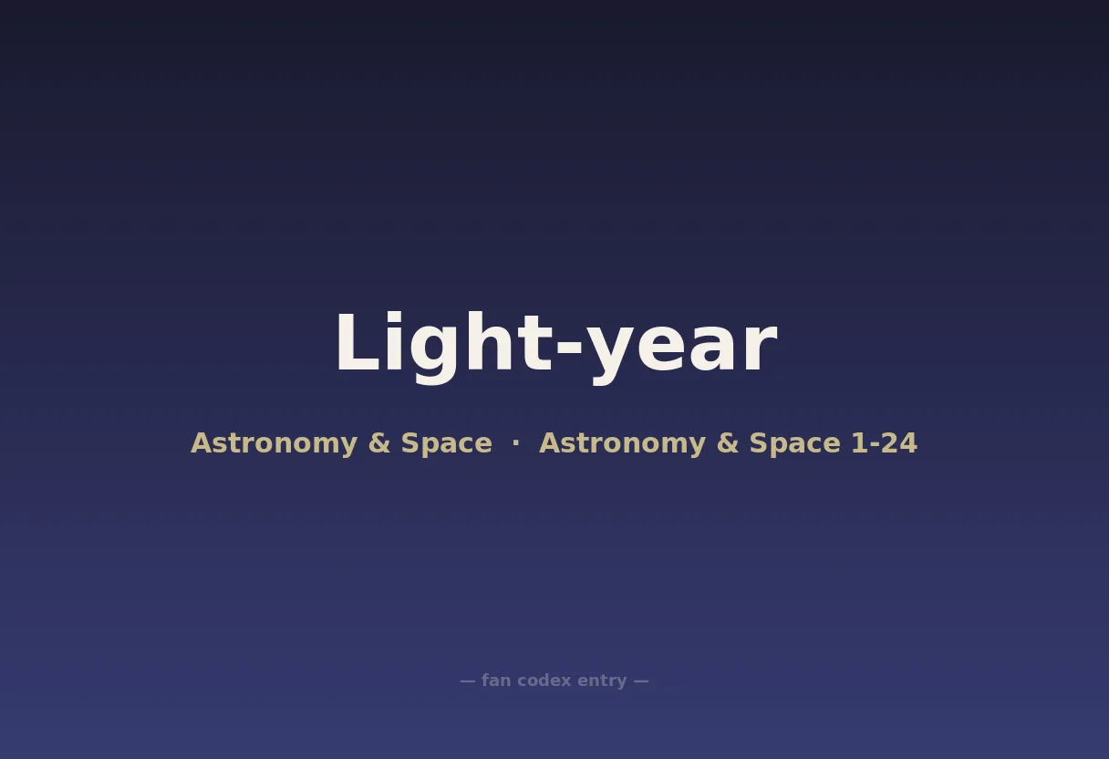 Light-year