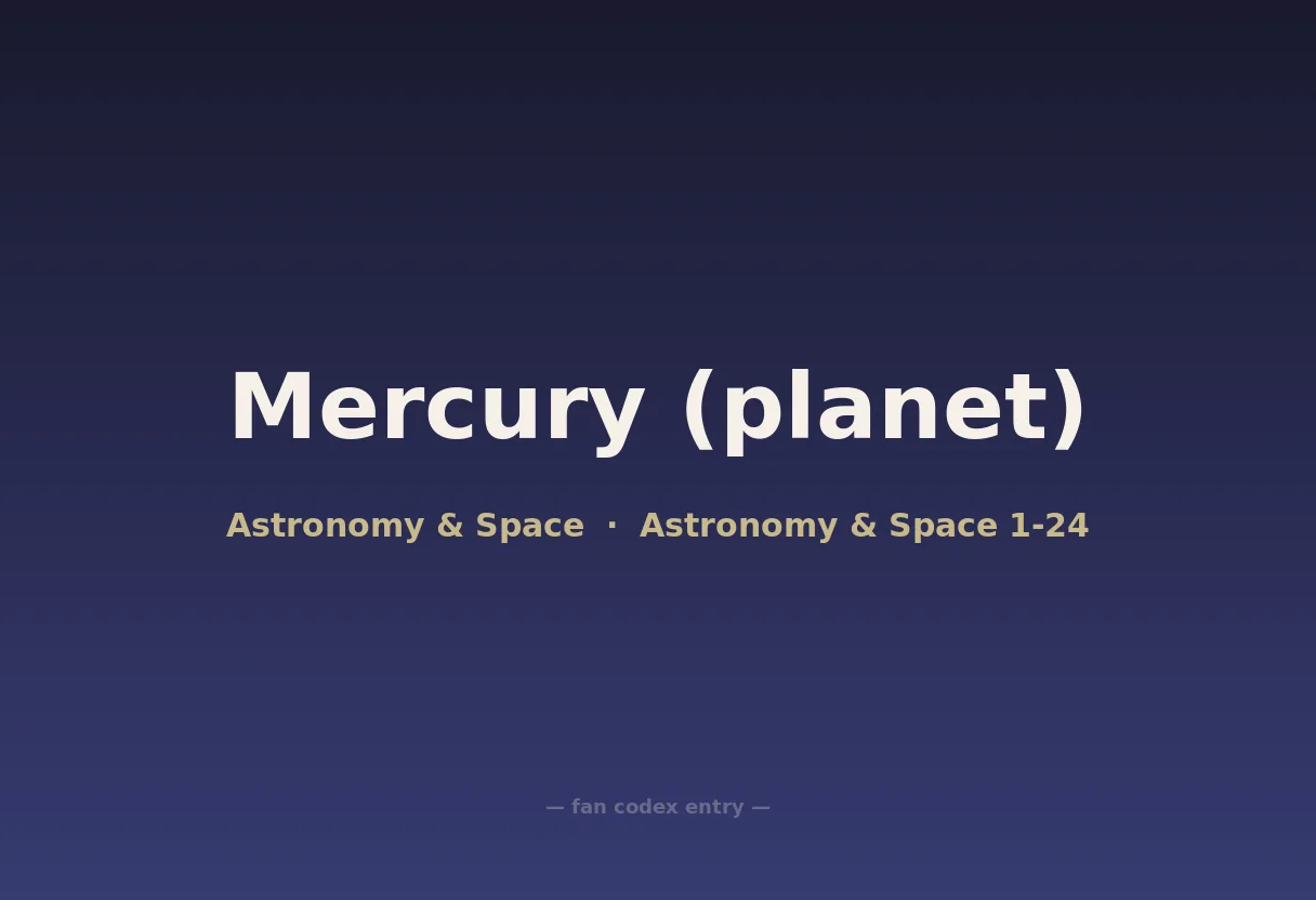 Mercury (planet)