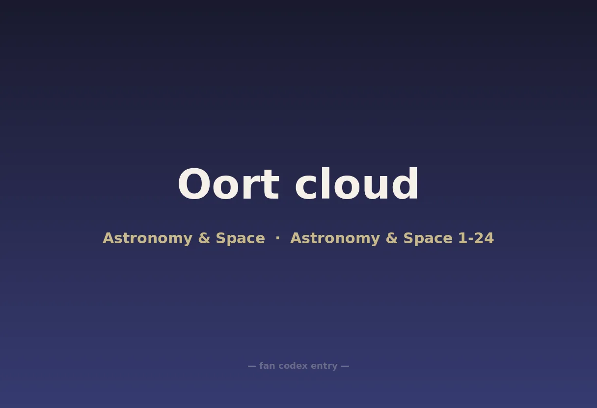 Oort cloud